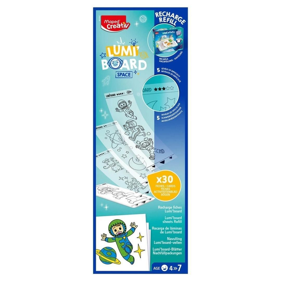 Creativ tablica Lumi Board zestaw uzupełniający kosmos