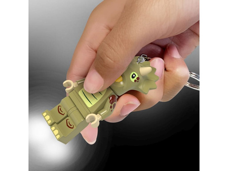 Brelok do kluczy z latarką LEGO® Triceratops