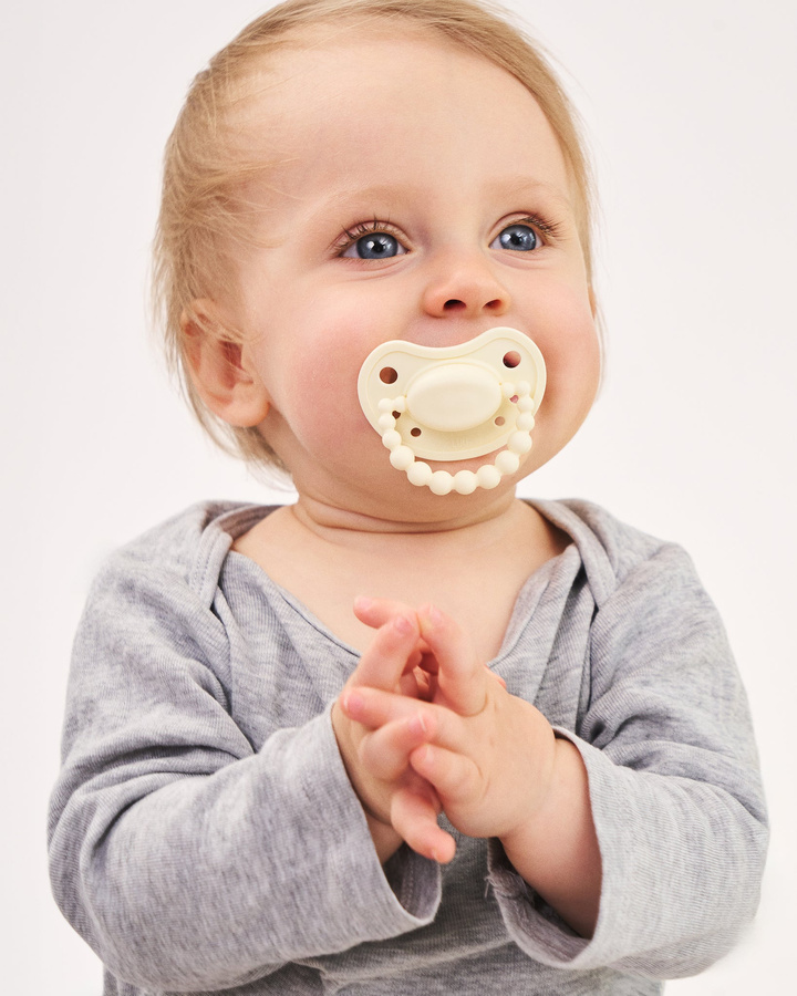 LUU KIDS SMOCZEK 3- 6M CREAMY LEMON