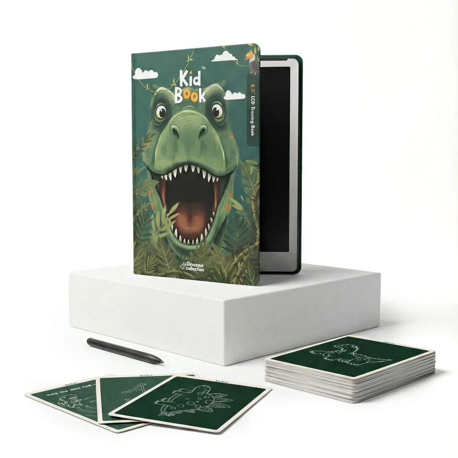 KidBook - Green - Dino