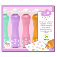 Markery stempelkowe 4 kolory PERŁOWE