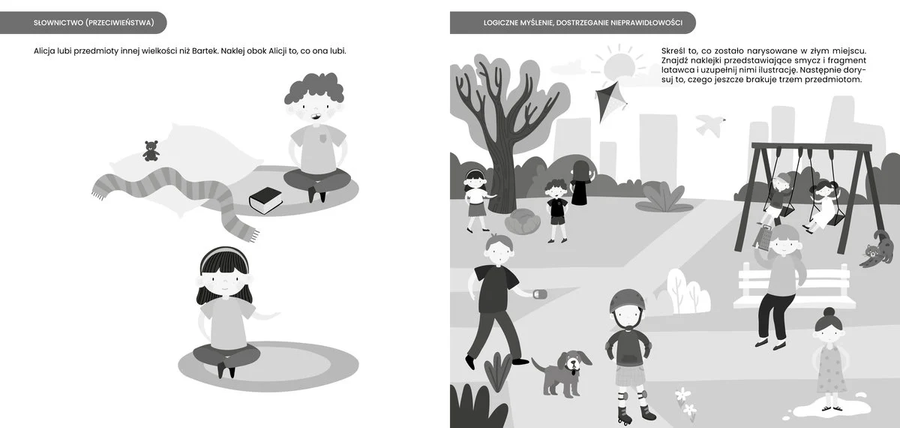 Montessori, ćwiczenia pięciolatka