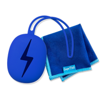 Super Petit Silikonowy uchwyt - niebieski