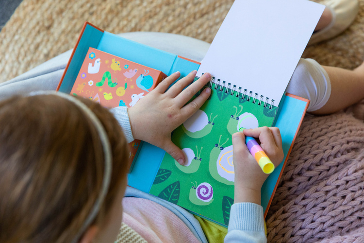 Tiger Tribe Kredkowe Przygody - Ogród - Tiger Tribe