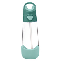 Butelka na wodę tritanowa ze słomką 600ml Emerald Forest b.box