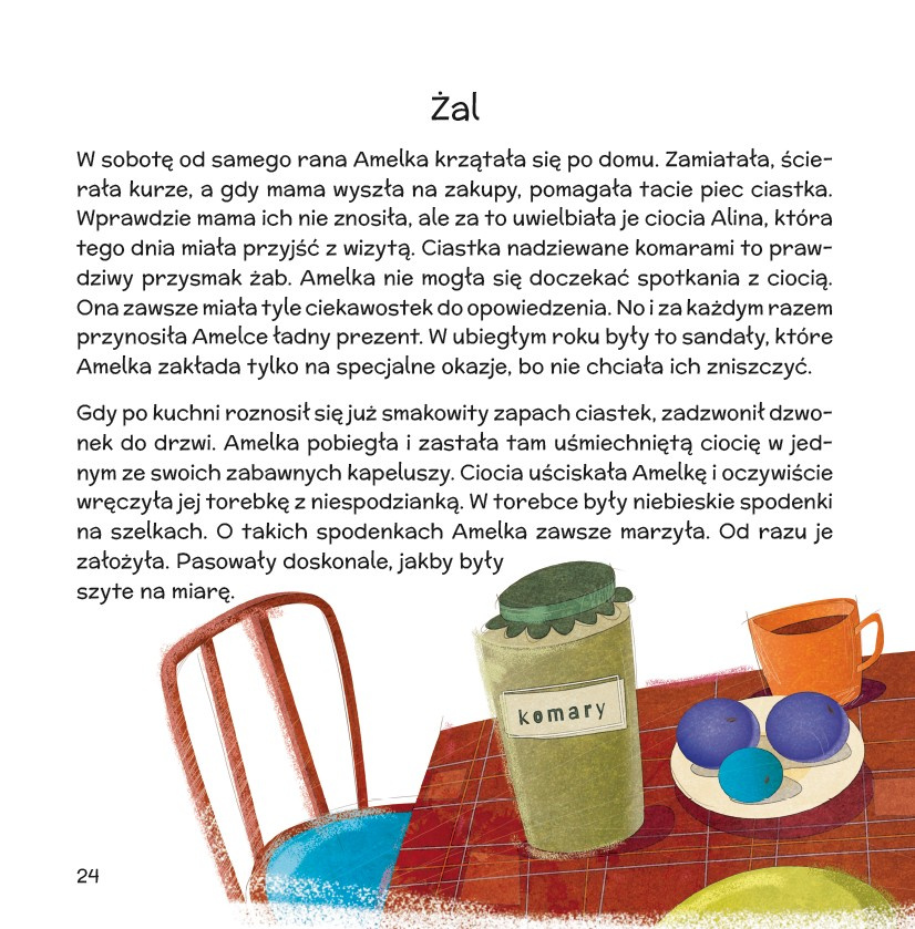 Kolejne emocje i rozterki żabki Amelki