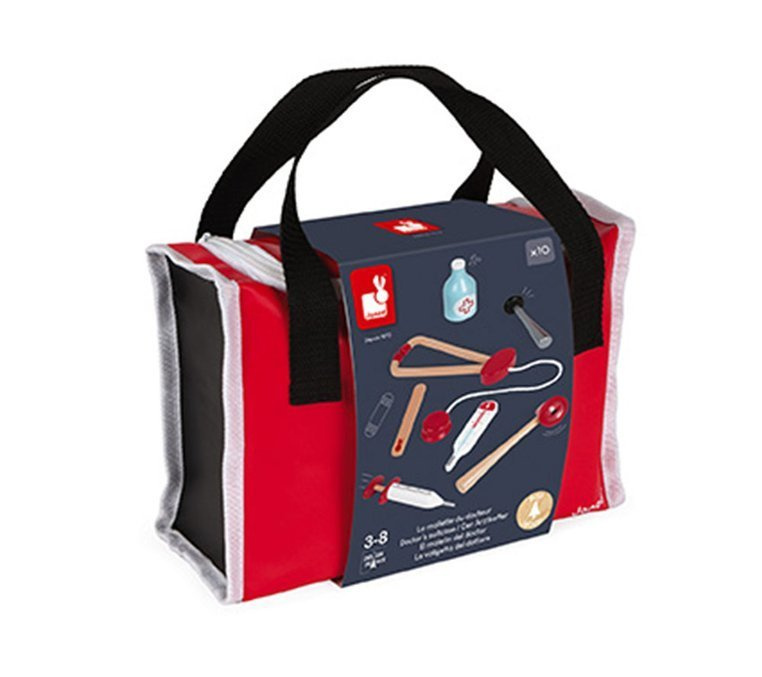 Zestaw lekarza z 10 akcesoriami