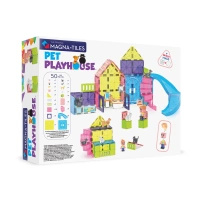 MAGNA-TILES® Klocki Magnetyczne Pet Playhouse 50 el. 1093 - uniwersalny MAGNA-TILES®