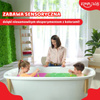 Kule do zabawy zestaw 4 szt. z pędzlem Baff Bombz Magic Brush 3+, Zimpli Kids