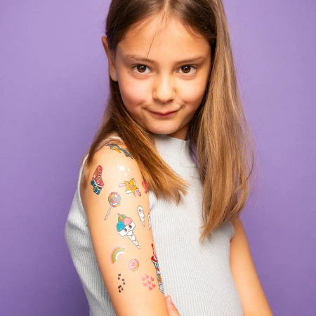 TATUAŻE DLA DZIECI 50 SZTUK - LILY