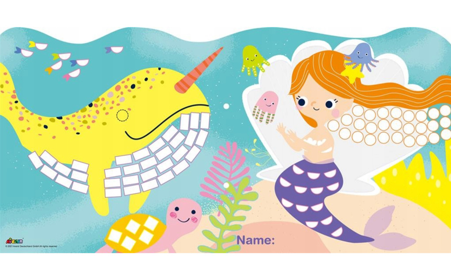 Moja pierwsza książka z mozaikami - Syrenki