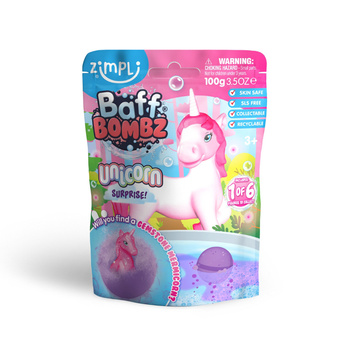 Kule do zabawy do kąpieli, Baff Bombz Unicorn Surprise