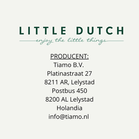 Little Dutch Wiewiórka z kółeczkami do ciągnięcia Forest Friends