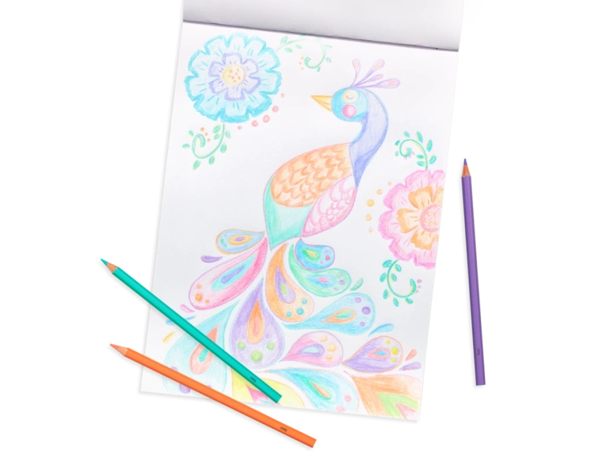 Kredki Ołówkowe, Pastelowe, Pastel Hues - zestaw 24 szt.