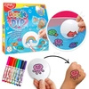 Zestaw tatuaży do wody + flamastry Zimpli Kids