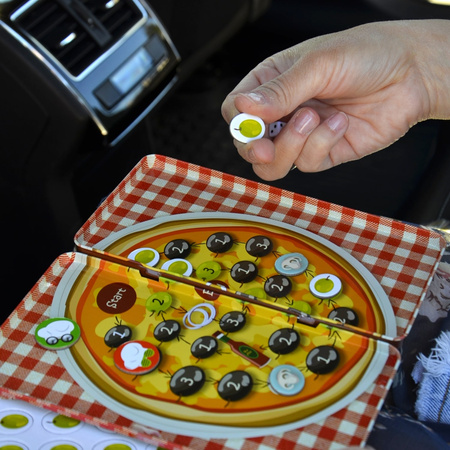 Gra magnetyczna The Purple Cow - Pizza Race