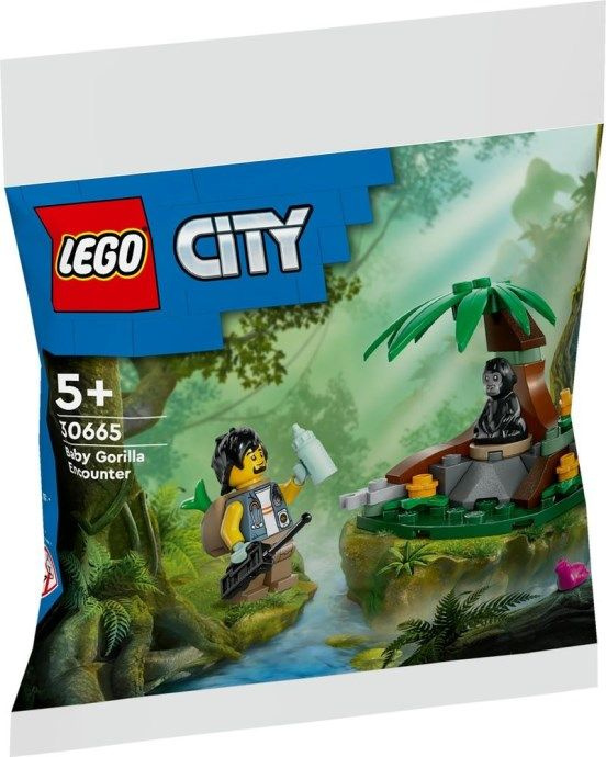LEGO(R) CITY 30665 Spotkanie z malym gorylem