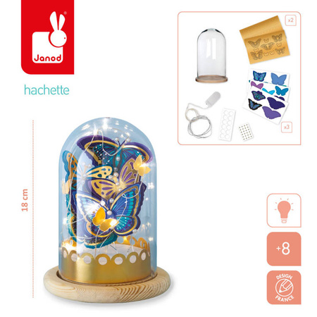 Lampka motyle - zestaw kreatywny