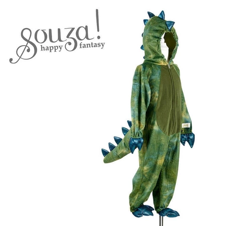 Kostium kombinezon kigurumi zielony dinozaur Tyranozaur 3-4 lata