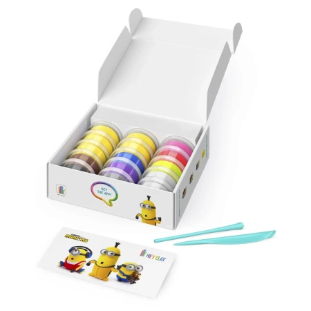 Hey Clay-Zestaw Minionki
