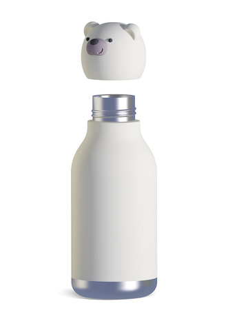 Butelka termiczna ze słomką Bestie Asobu –Niedźwiedź