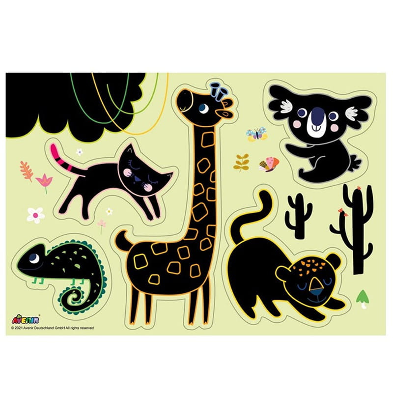 Wydrapywanki - Ulubione zwierzęta