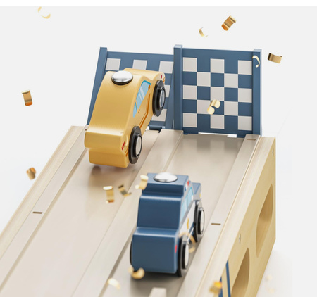 Transporter samochodów i tor wyścigowy 2w1, 36m+, Topbright