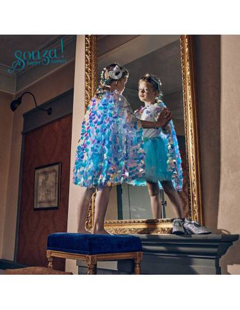 Kostium peleryna syrenka Lorelie 3-4 lata