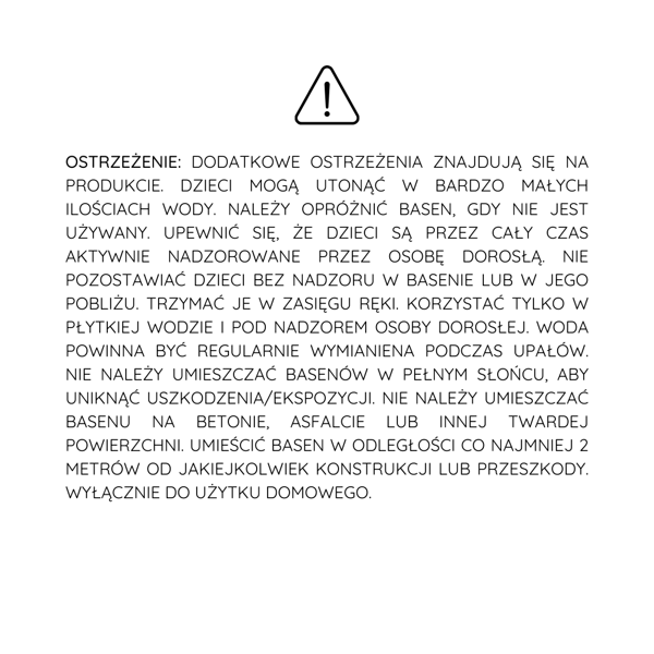 The Swim Essentials Basen kąpielowy 100 cm Lemon 