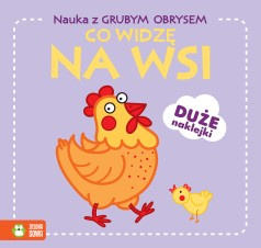 Nauka z grubym obrysem, co widzę na wsi