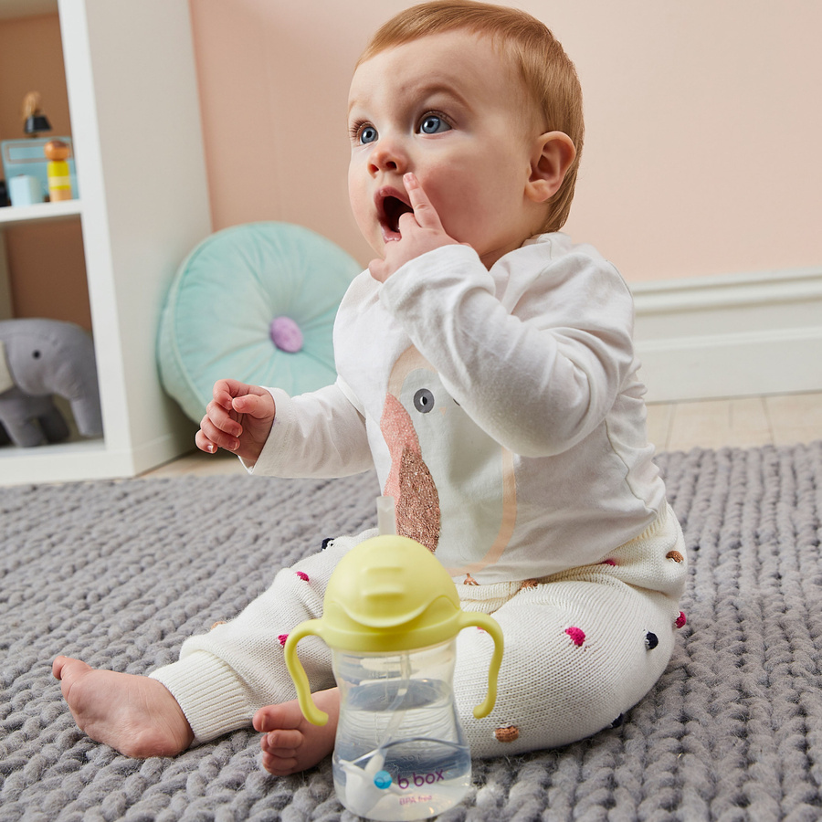 Bidon ze słomką, gelato boysandberry 240 ml