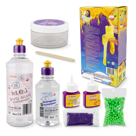 ZESTAW – DIY TUBAN SENSORY SLIME – 6 W 1