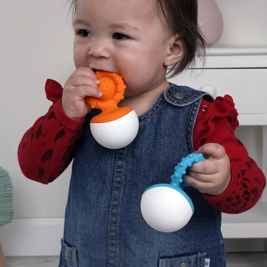 Gryzak Dimpl Wobble Zielony