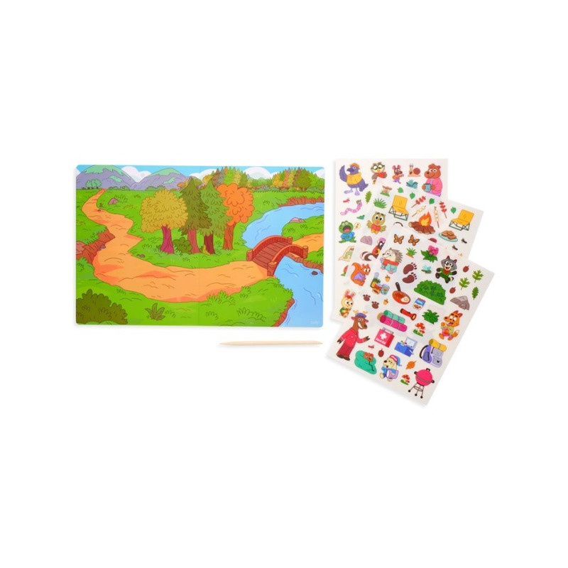 Obrazek z Naklejek - Kalkomanie - Jedziemy na Kemping