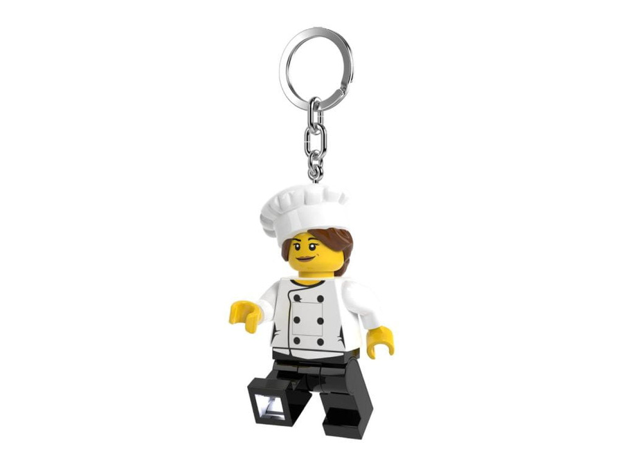 Brelok z latarką LEGO® Minifigures™–Kucharka