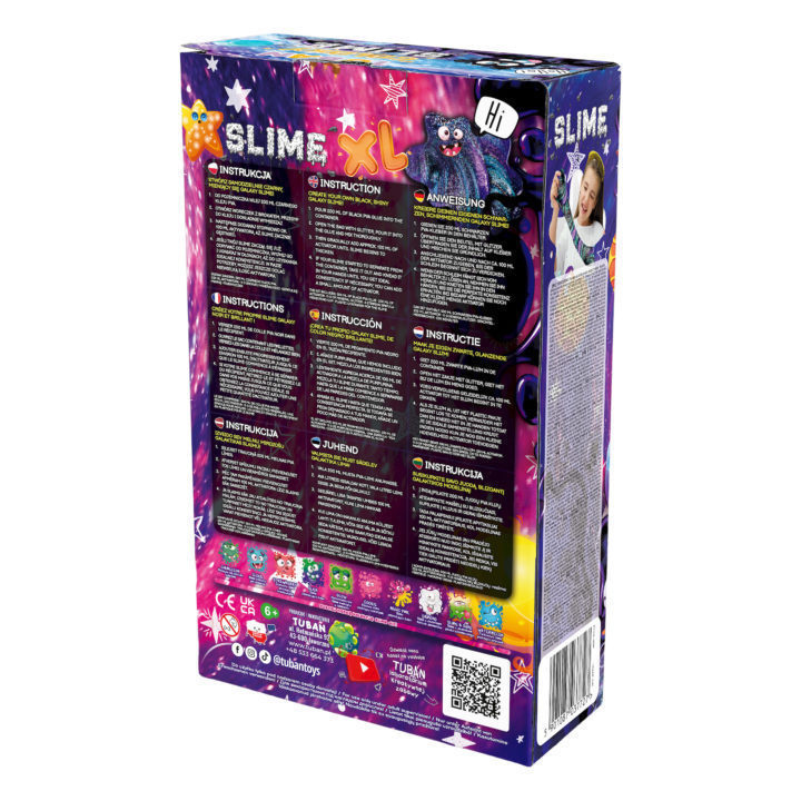 ZESTAW – DIY TUBAN SLIME – GALAXY XL
