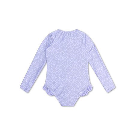 The Swim Essentials Strój kąpielowy jednoczęściowy Lila Leopard 134/140