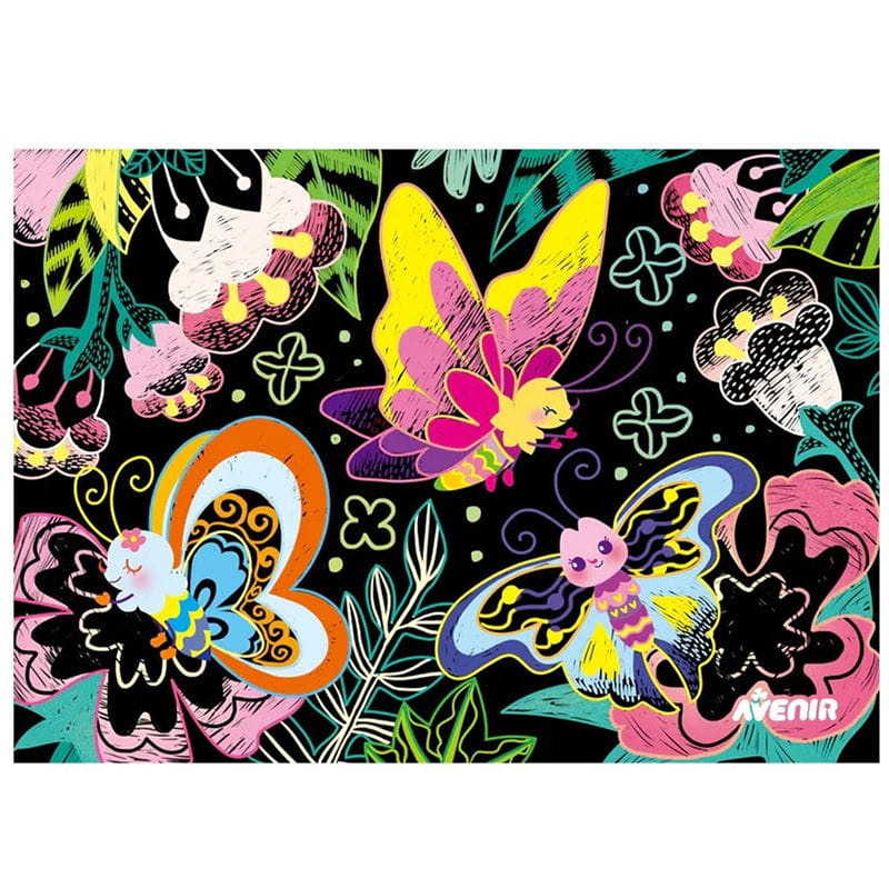 Wydrapywanki - Magiczne motyle