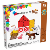 Klocki Magnetyczne Farm Animals 25 el.