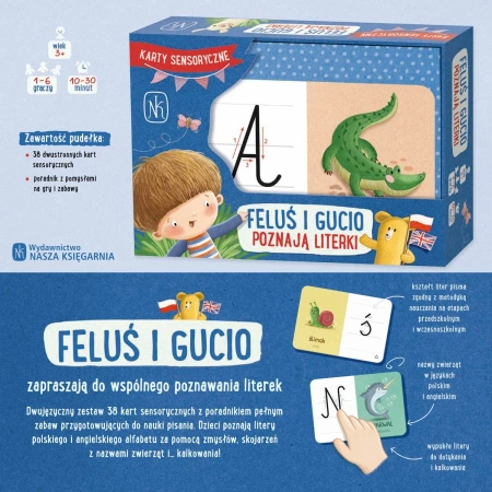 Feluś i Gucio poznają literki 