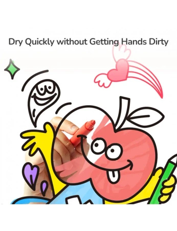 Markery akrylowe w miękkim opakowaniu z pędzelkową końcówką (24 kolory)