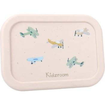 Lunchbox pojemnik silikon KIDZROOM Small Aeroplane