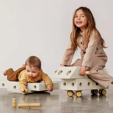 MODU ApS - Zestaw Explorer Set, Sand Grey