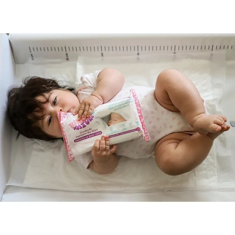 Chusteczki wodne, nawilżane, 56 sztuk