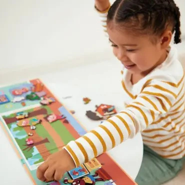 Magnetyczna układanka - zwierzęta domowe - Magneti'stories 3+