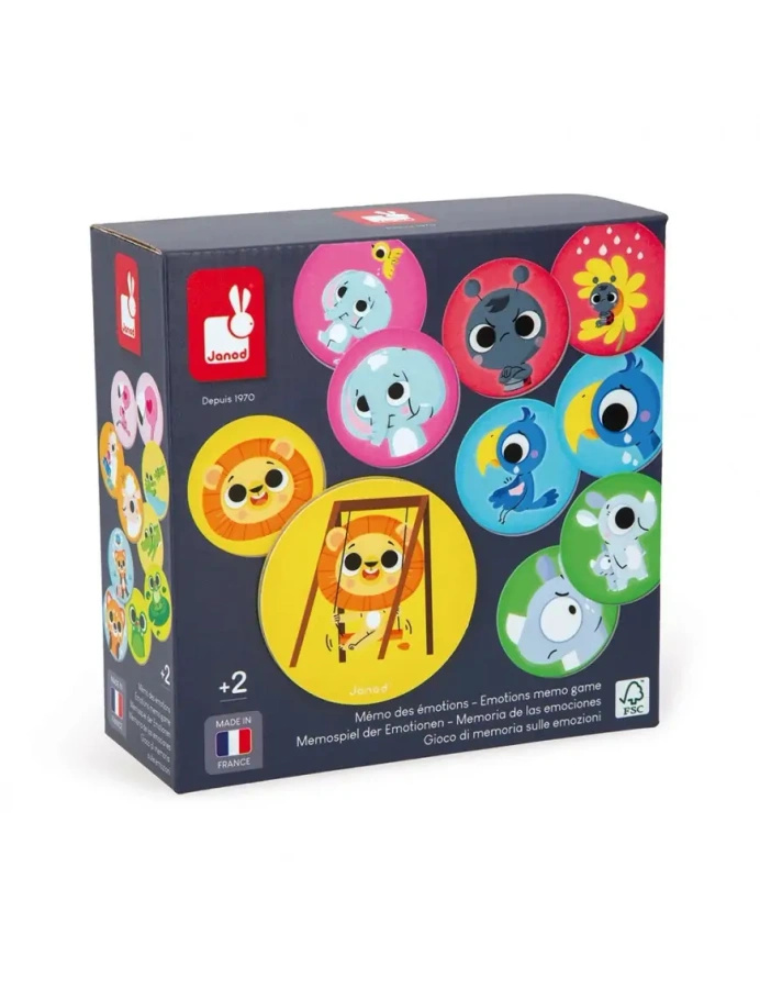 Gra memory Emocje 24 elementy 2+