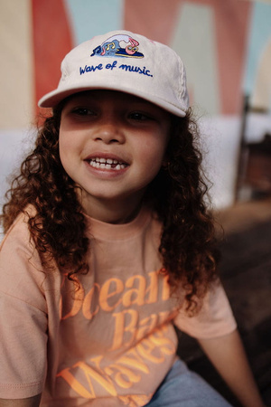 Hello Hossy Laniana czapka z daszkiem Linen Wave 6+