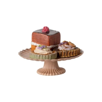 Akcesoria dla lalek, Cakes and cakestand, Mini