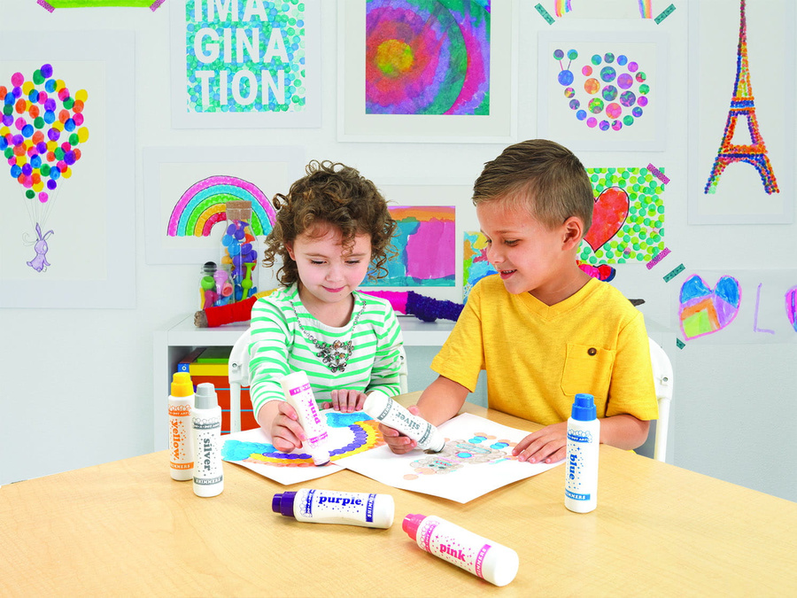 DUŻE FLAMASTRY KROPKOWE KRÓLEWSKI BLASK