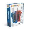 Kidywolf - KIDYTALK-BR - walkie talkie - niebiesko-czerwone